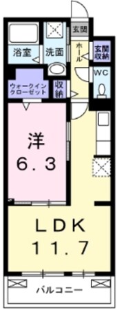 仮称 東初石4丁目アパートの物件間取画像